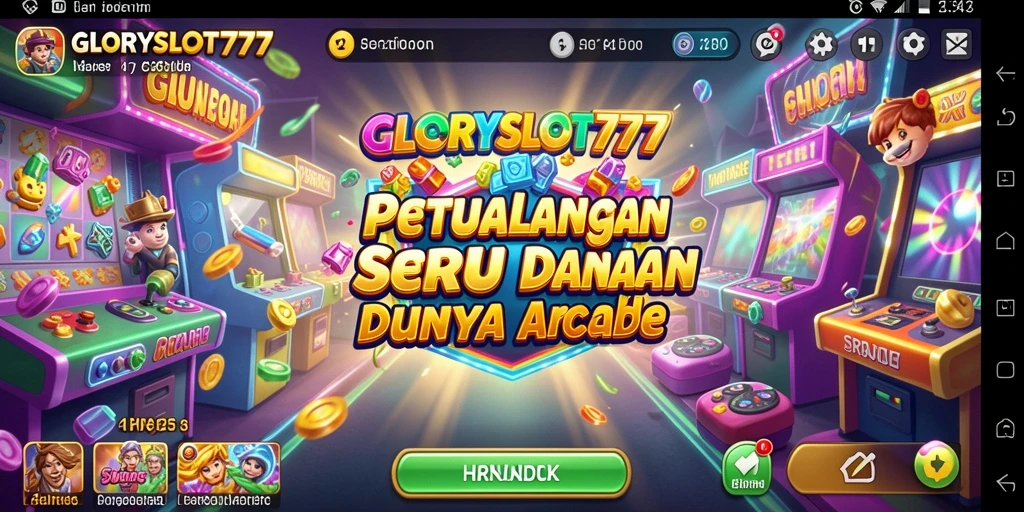 Tampilan gameplay seru GLORYSLOT777 dengan efek grafis yang menakjubkan.